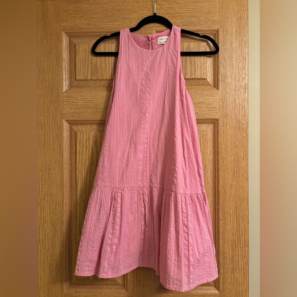 Urban Outfitters Pink Textured Dress